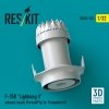 RESKIT RSU32-0181 F-35B Lightning II exhaust nozzle (Parked/Fly) for Trumpeter kit (3D printed) 1/32